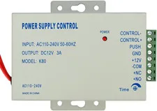 Power Supply Controller for Door Access System Electric Lock Intercom Camera Inp