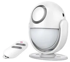 All-In-1 Motion Sensor Entrance Alert Chime W/ IR Remote 125dB Perimeter Alarm