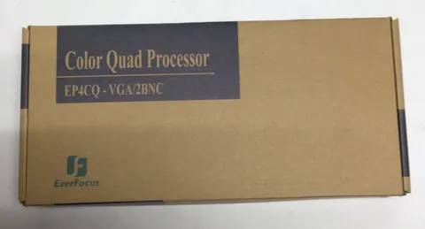 EVERFOCUS EP4CQ-VGA/2BNC - Color Quad Processor