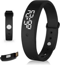 Vibrating Alarm Wristband Silent Watch for Heavy Sleepers Wearable Free Ship