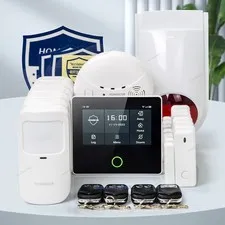 HOMSECUR Wireless WIFI 4G LCD Home Alarm System Touch Screen