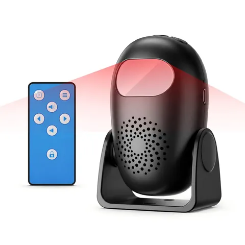 Motion Sensor Alarm, Wireless Indoor Motion Detector with Remote Control