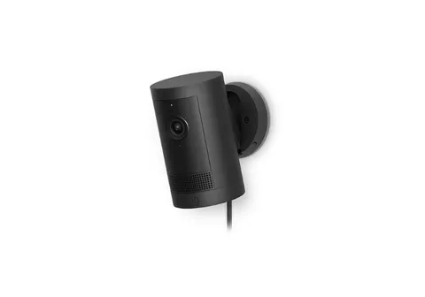 Ring Outdoor Cam Plus, Plug-In with 2K Video and Ring Vision, Low-Light Sight