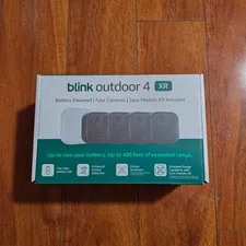 Blink Outdoor 4 XR  - 4 Camera System w/Sync Module XR