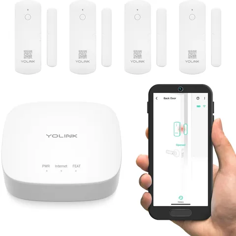 LoRa Smart Door Sensor Starter Kit: - 1/4 Mile Open-Air Range, Door Left-Open...