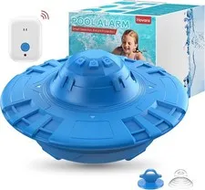 Pool Alarm, Floating Pool Safety Alarms for Inground & Above Ground Pools 110dB