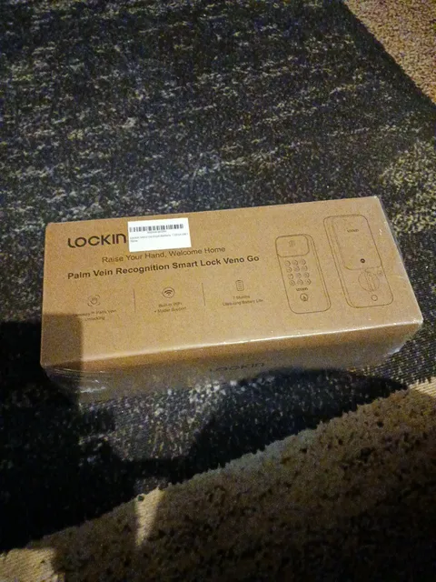 LOCKIN Veno Plus Palm Vein Recognition Video Smart Lock - Unopened  Box, New