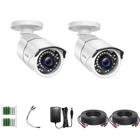 Wired 1080P Outdoor/Indoor Bullet Security Camera 4-In-1 Compatible for TVI/CVI/