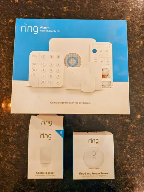 Ring Alarm Wireless Security System, 8 Piece Kit (2nd Gen)
