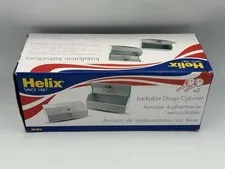Helix Lockable Prescription Drugs Cabinet with 2 Keys NIB