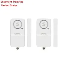 Sabre 2pk Door/Window Alarms: Security Sensors,Adhesive Mount, Battery Powered