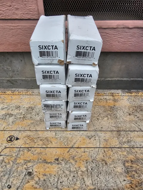 Lot Of 12 ADT Resideo SiXCTA Door/Window Contact Wireless Sensor Firmware 4