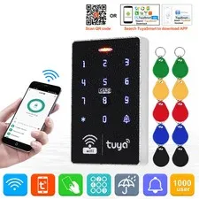 New WiFi Door Access Control Keypad RFID Keyboard Controller Reader Touch Opener