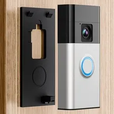 Adhesive Mount for Battery Doorbell Camera No Drilling Mounting Holder Bracket