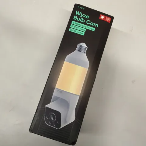 WYZE Bulb Cam Security Camera 2K HD Outdoor Light Bulb Camera Color Night Vision