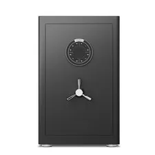 3.0 Cub Large Heavy Duty Home Safe Box, Money Safe Dual Alarm & Adjustable Shelf
