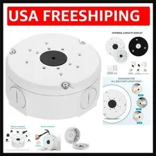Junction Box Mount Compatible with Ubiquiti Camera Unifi Dome Turret White