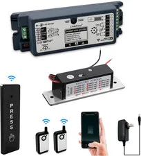 2.4GHz WiFi Access Control 400Lb Magnetic Door Lock Kit
