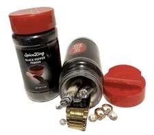 Pepper Diversion Safe Decoy Security Stash Can Safe Weighted Fool Proof