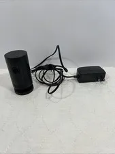 Ring Indoor Cam Black Wired Surveillance Camera 1080p Night Vision Alexa