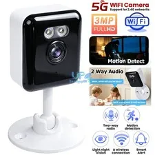 Smart Wireless 2K 5G WiFi IP Camera Home Security wtih Night Vision 2 Way Audio