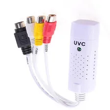 Portable UVC Usb 2.0 Video & Audio Capture Card Adapter USB TV UVC Capture Card 