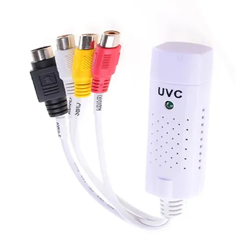 Portable UVC Usb 2.0 Video & Audio Capture Card Adapter USB TV UVC Capture Card 