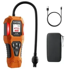 Toptes Pt-356 Rechargeable Natural Gas Detector 10 Inch Goose Neck Detection
