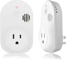 Briidea Power Failure Alarm with LED Indicator & 80dB Siren, Powered by Recharge