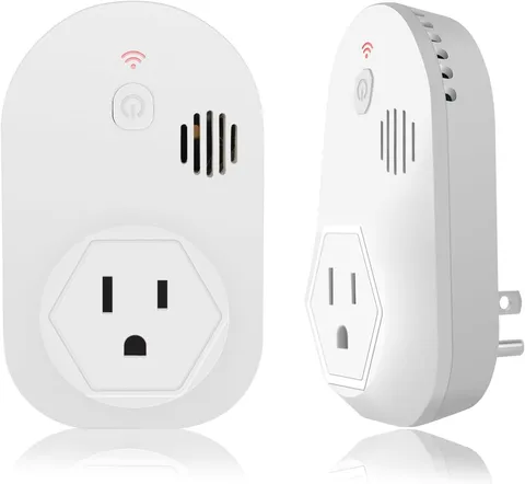 Briidea Power Failure Alarm with LED Indicator & 80dB Siren, Powered by Recharge
