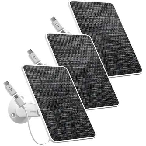 Solar Panel Charger for Eufy Cameras, 5V 4W,  Waterproof