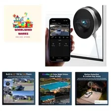2K 3MP Window Camera with 20°Tilt Angle Camera for Second Floor,2.4GHz/5GHz W...