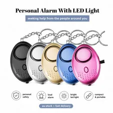 Police Approved Alarm Personal Panic Rape Attack Safety Security Alarm 130DB