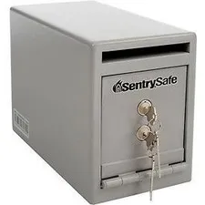 SentrySafe Under Counter Drop Slot Safe UC-025K - 6""W x 12-5/16""D x 8-1/2""H