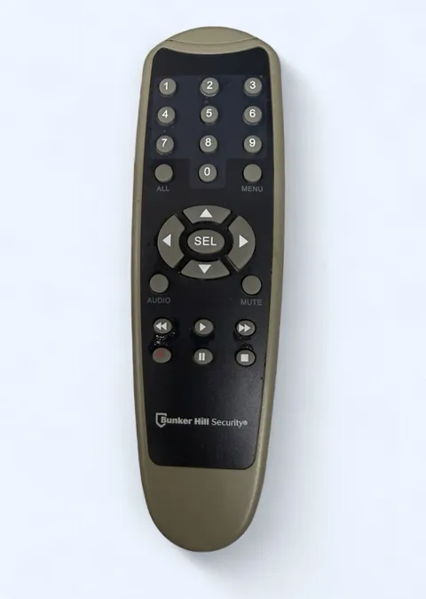 GENUINE BUNKER HILL SECURITY 68332 H.264 DVR SECURITY SYSTEM REMOTE - 4 CHANNEL
