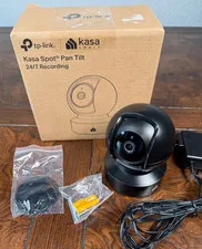 TP-Link Kasa Spot Pan Tilt EC71 Indoor Security Camera 1080p/Night Vision/Audio