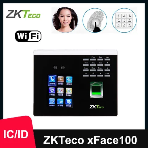 ZKTeco Xface Facial Recognition TCP/IP WIFI Dynamic Time Attendance System