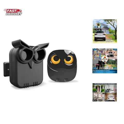 Driveway Alarm- 1/2 Mile Long Range Wireless Driveway Alarm Weather Resistant...