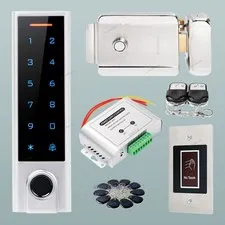 HOMSECUR Weatherproof WIFI Fingerprint RFID Access Control Set Lock APP Unlock