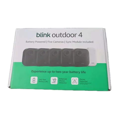 BLINK Outdoor 4 (4th Gen) 5-Camera Security System w/ Sync Module Core