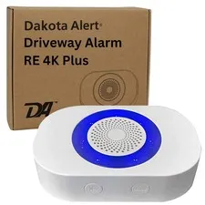 Dakota Alert Wireless Receiver- RE-4k Plus- Up to 1 Mile Operating Range - Compa