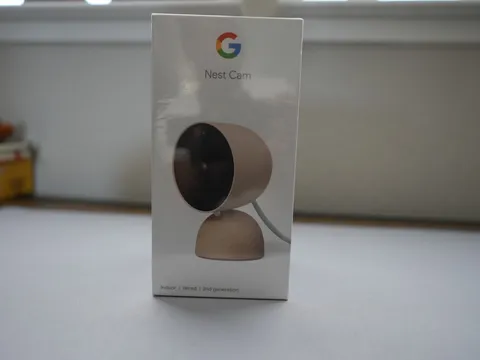 Google Nest Cam Indoor 2nd Gen- Limited Edition Wood - BRAND NEW SEALED