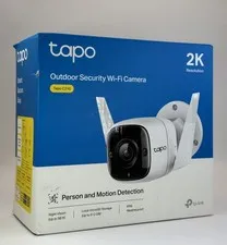 Tapo Tp-Link C310 3MP Outdoor Wi-Fi Security Camera with Night Vision & Audio