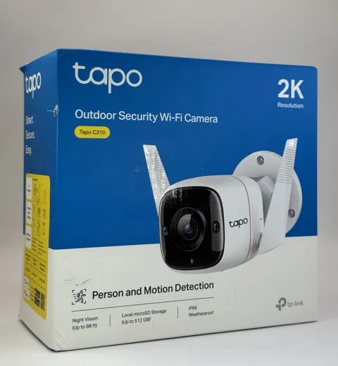 Tapo Tp-Link C310 3MP Outdoor Wi-Fi Security Camera with Night Vision & Audio