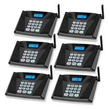 SANZUCO Intercoms Wireless for Home, Upgraded 5300ft Intercom 9 Channel 2 Cod...