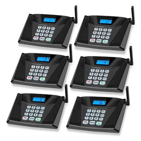 SANZUCO Intercoms Wireless for Home, Upgraded 5300ft Intercom 9 Channel 2 Cod...