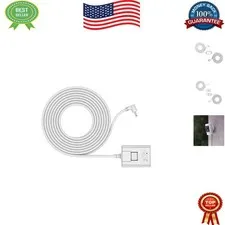Indoor/Outdoor Barrel Plug Power Adapter for Stick Up Cam - Ultimate Convenience