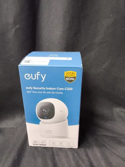 £eufy T8W11121-4 Security Solo Indoor Cam C220 Wired 2K Surveillance Camera (D2)
