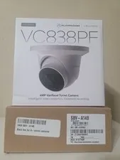 Alarm.com ADC-VC838PF Pro Series 4MP Varifocal Turret Camera WITH BACK BOX - NEW