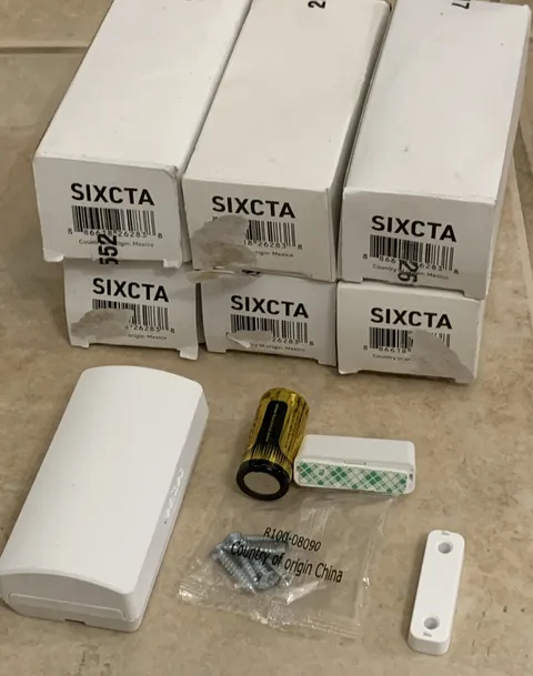 Lot of 7 Honeywell Resideo SIXCTA Door/Window Contact Wireless Sensor ADT